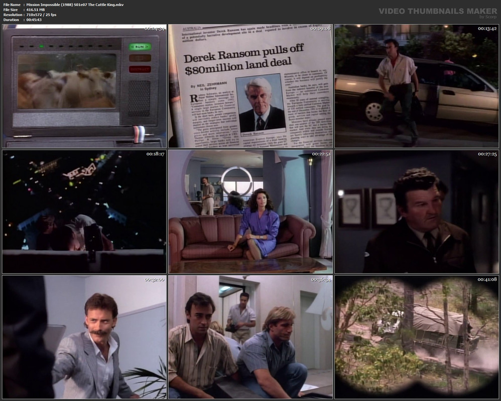 Mission Impossible (1988) S01e07 The Cattle King.mkv