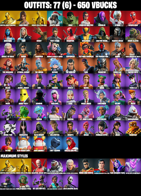 skins comp