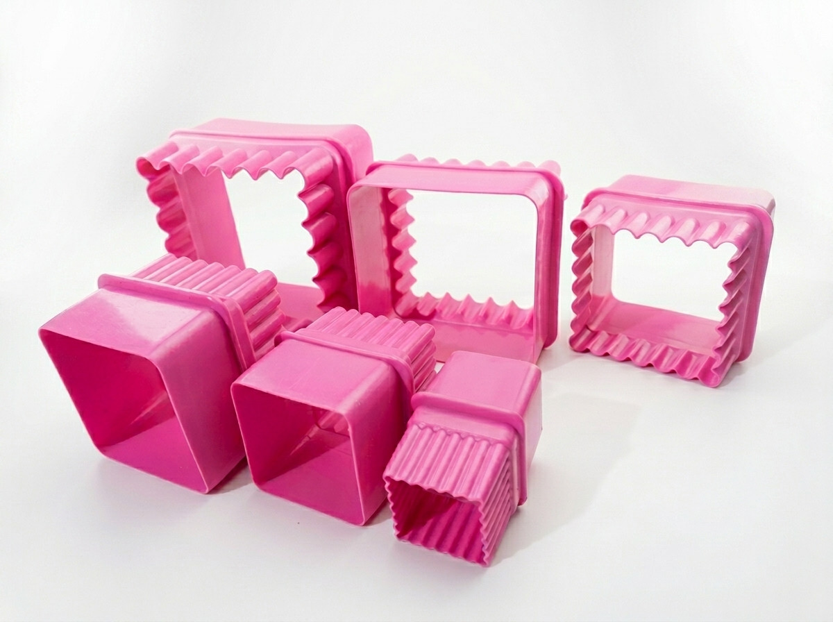 Moldes Cuadrado cortadores para fondant herramientas para repostería