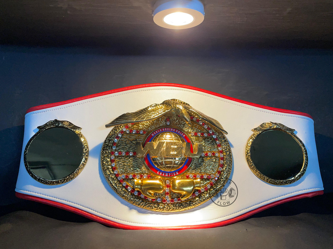 WBU Boxing Belt Championship World Boxing Union 3D Metal