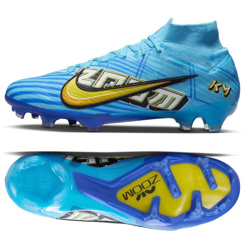 Nike Zoom Mercurial Superfly 9 Elite FG Mbappé Blue DO9342-400 Men