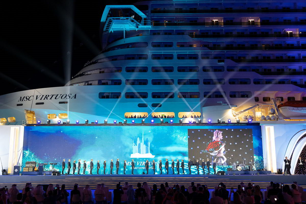 MSC Virtuosa naming ceremony 2