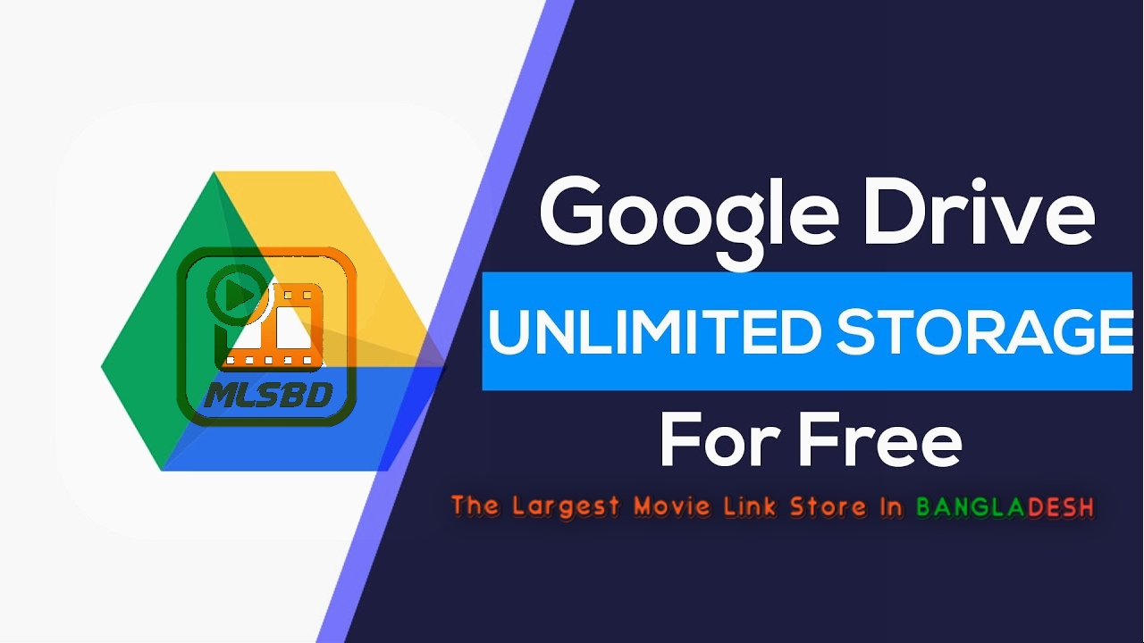 Get Free Unlimited Google Drive Storage