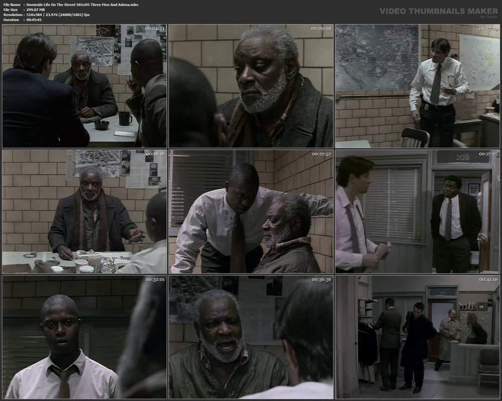 Homicide Life On The Street S01e05 Three Men And Adena.mkv