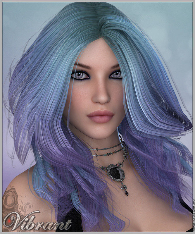 Emberly Hair + Textures (V4 & G2F)