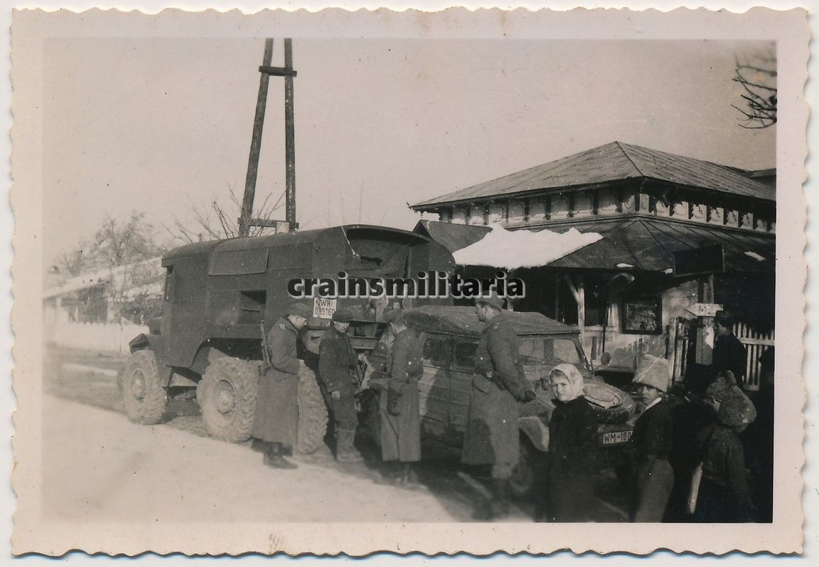Orig. Foto Volkswagen Kübelwagen Typ 82 englisch