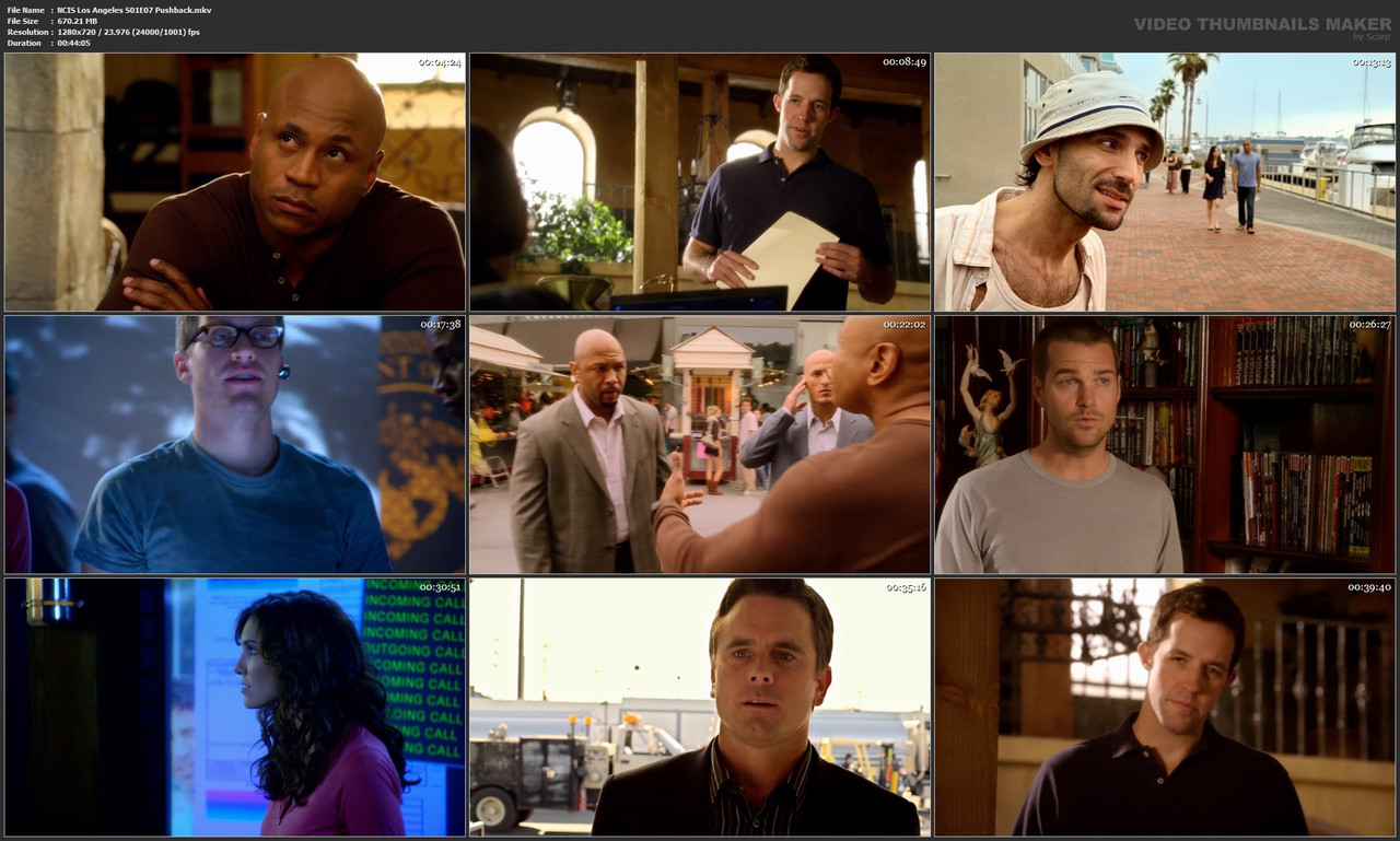 NCIS Los Angeles S01E07 Pushback.mkv