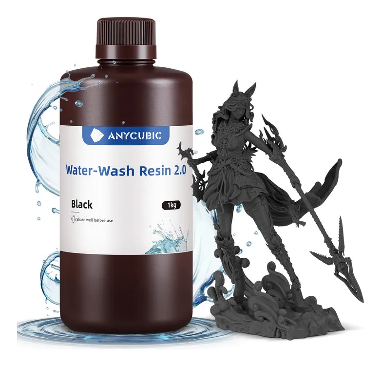 Detalhe da resina branca