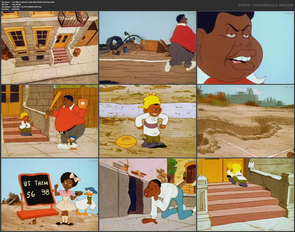 Fat Albert and the Cosby Kids S01E02 The Runt.mkv