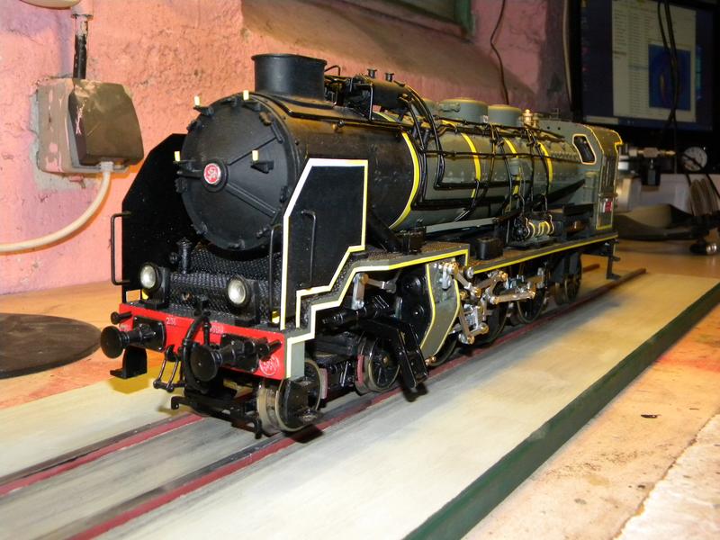Maquette Locomotive Pacific 231 1/32 de Altaya à construire