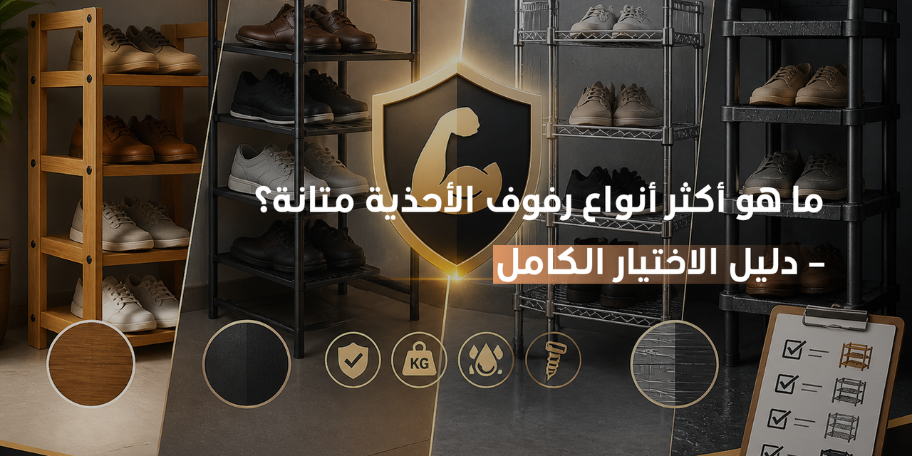 رفوف أحذية متانة