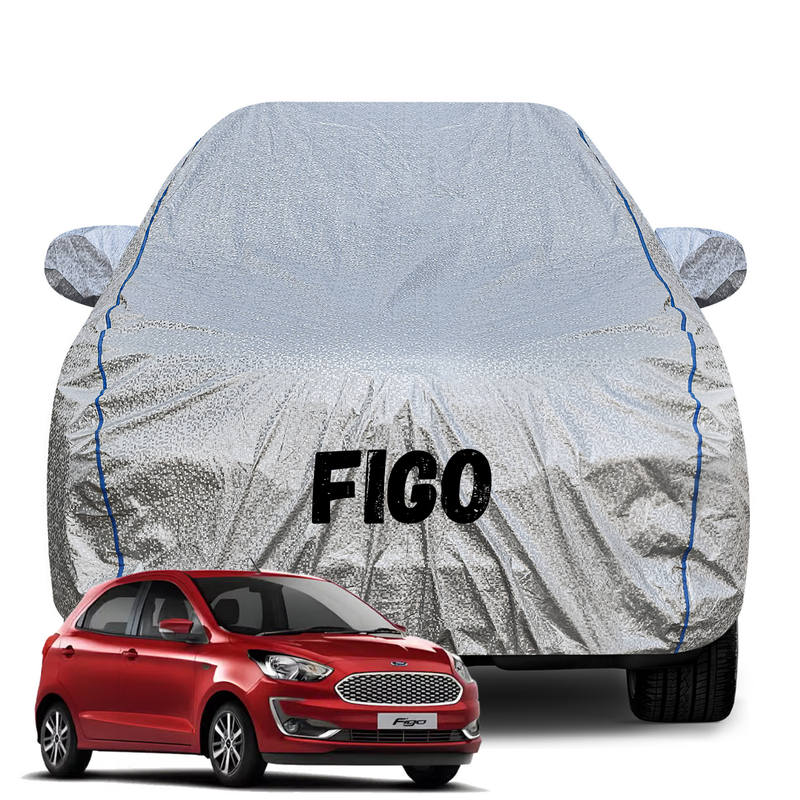 Figo Silver Car Cover