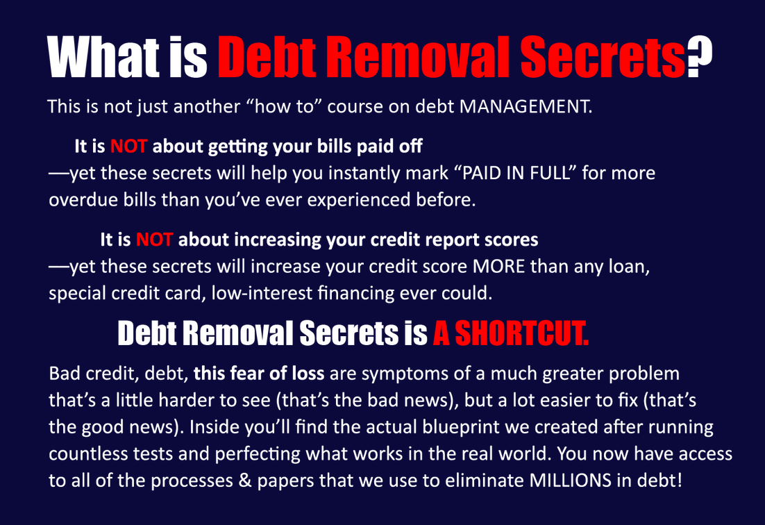 Private Wealth Academy – Debt Removal Secrets 2023