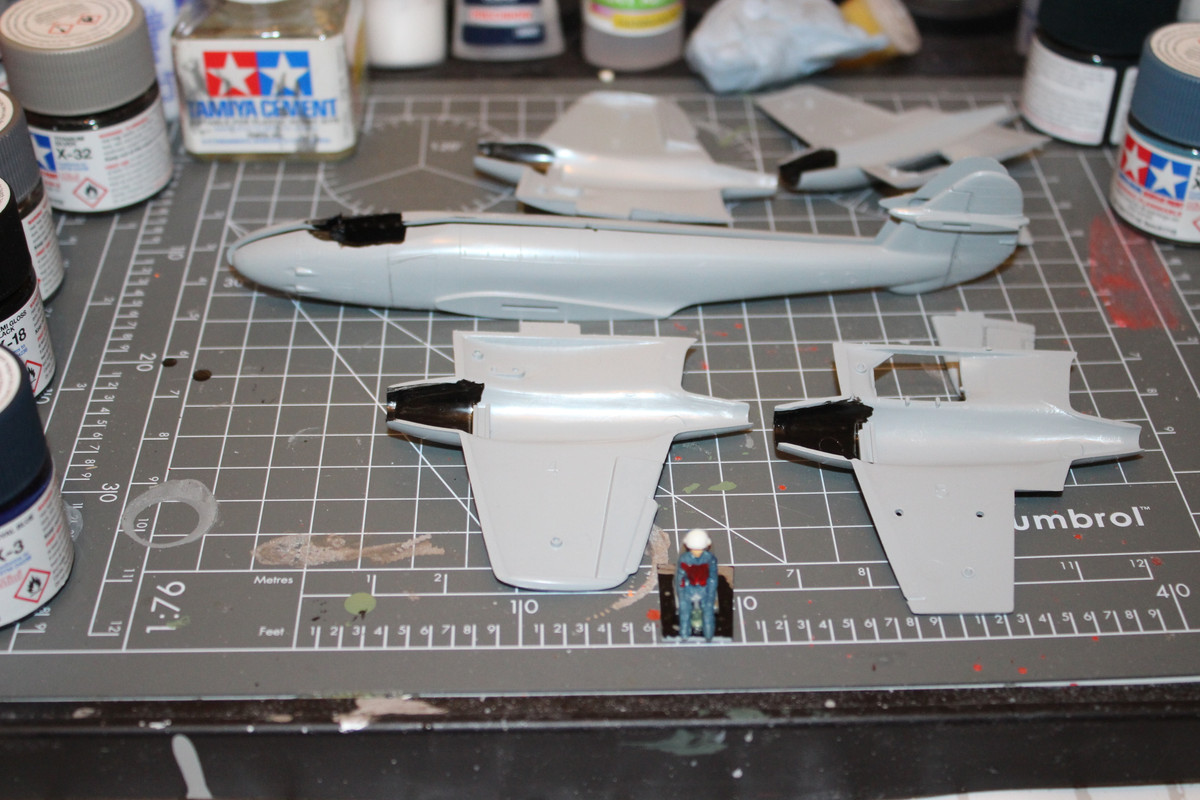 Maquette Avion Gloster Meteor Triang (Frog) - Vintage 1/72, édition Française, Occasion