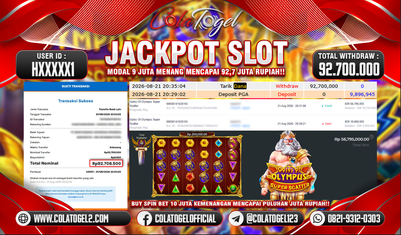 JACKPOT SLOT GACOR!!