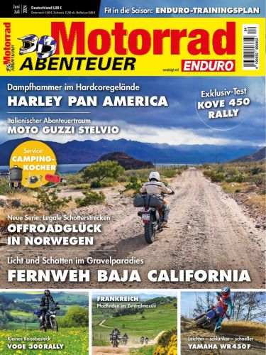 Cover: Motorrad Abenteuer Magazin Juni-Juli No 04 2024