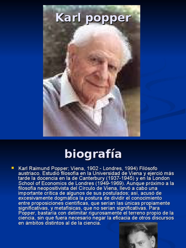 image - Karl Popper: Bibliografía