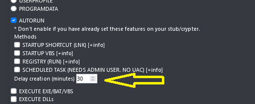 autorun-creation-delay