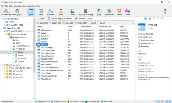 Navicat for SQL Server 16.1.8
