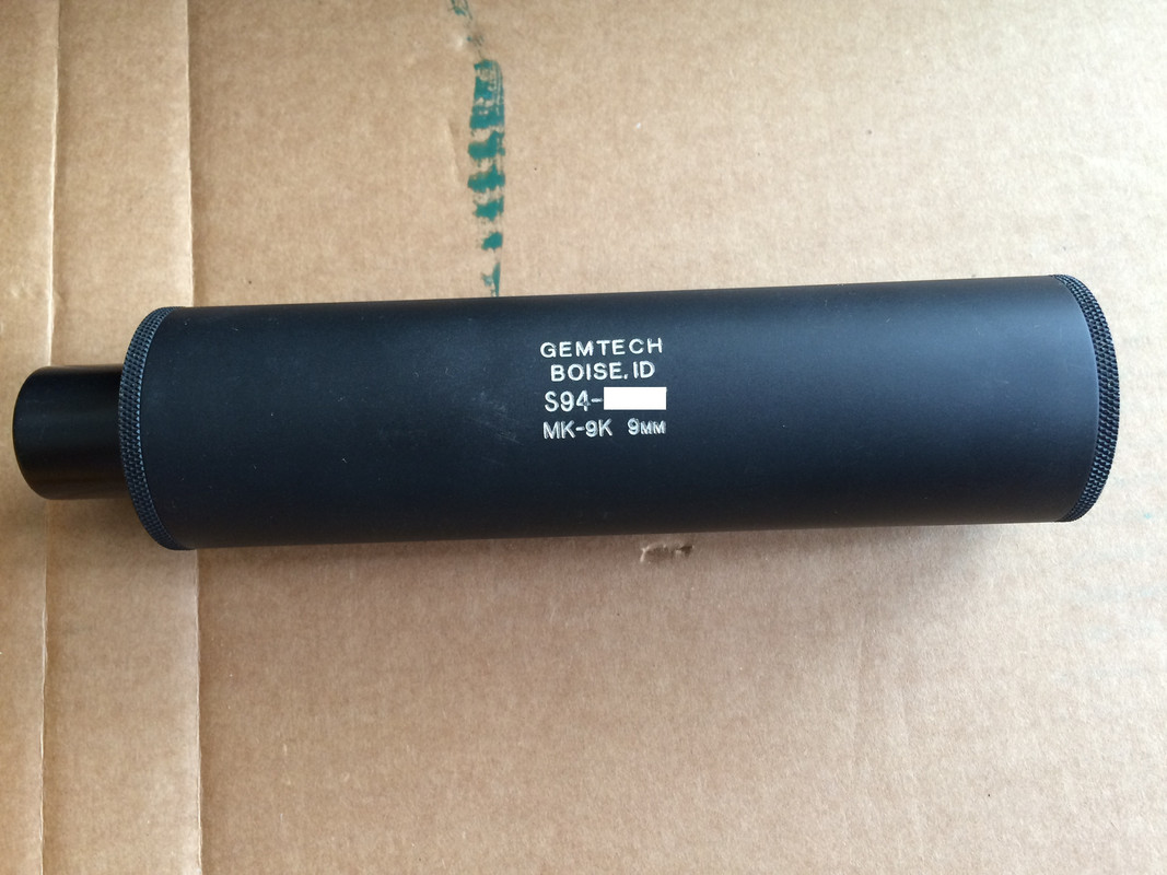 Help needed to disassemble Gemtech MK-9K. 