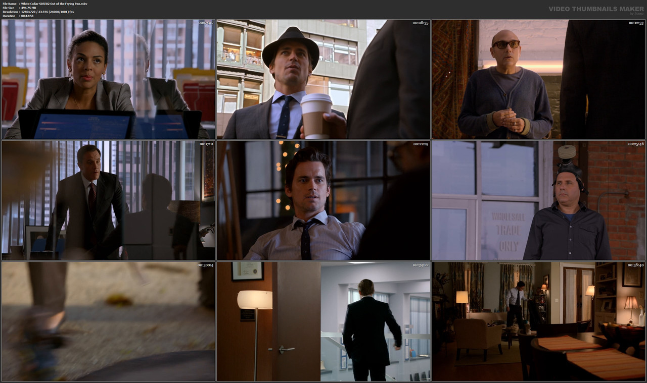 White Collar S05E02 Out of the Frying Pan.mkv