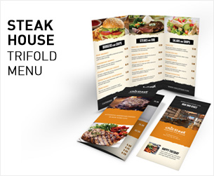 Beer Club / Pub Trifold Menu - 3