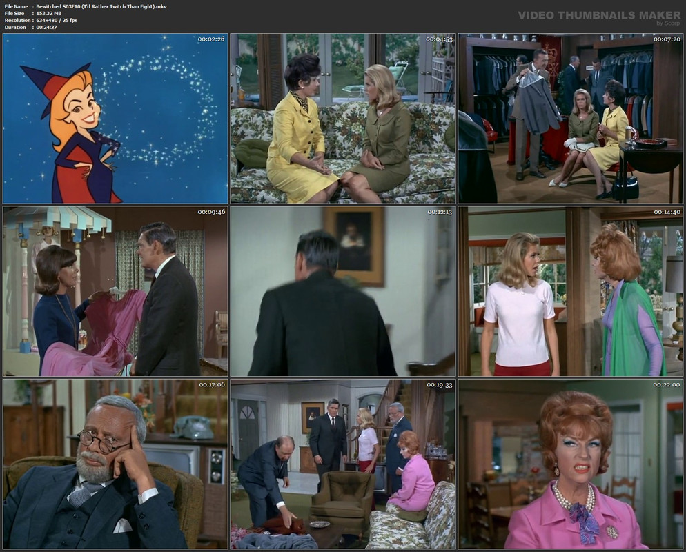 Bewitched S03E10 (I'd Rather Twitch Than Fight).mkv
