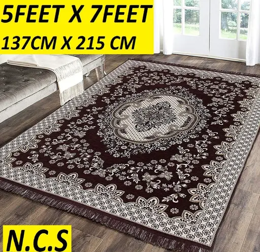 Acrylic Carpet , CARPET FOR LIVING ROOM ,1 COTTON CARPET , PREMIUM CARPET , LIGHT WEIGHT CARPET , PERSIAN CARPET , ALLADIN CARPET , LOW BUDGET CARPET , MIUTI COLOUR CARPET , KIDS PLAYING MAT , DURRIE , COTTON RUG , RUNNER , FLOOR MAT , FLOOR CARPET , RELIGIOUS CARPET , *( 5 X 7 )* FEET Color 1 (R902)