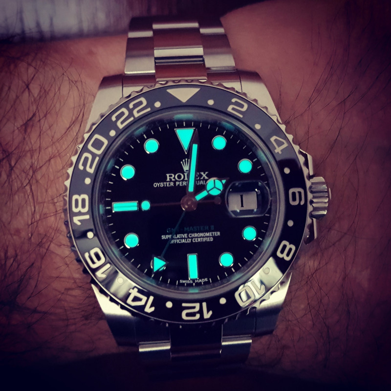 Rolex GMT Master II 40mm Ref 116710LN Cal. 3186 (2)
