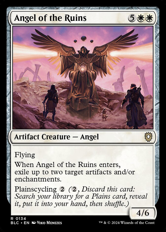 Angel of the ruins