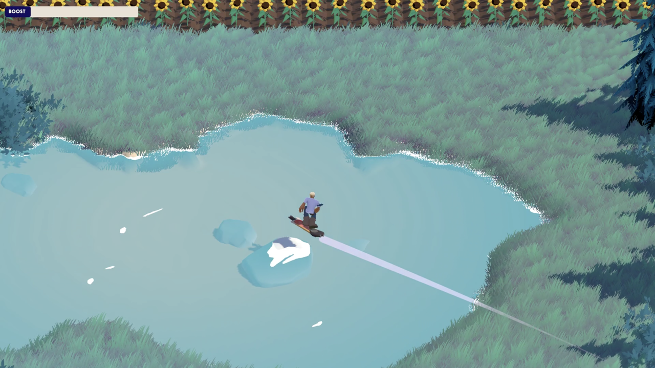 Screenshot of Sonic Monsters exploration gameplay