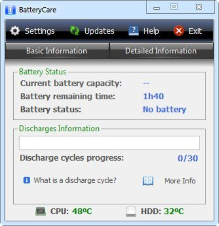 BatteryCare 0.9.35.0 Multilingual