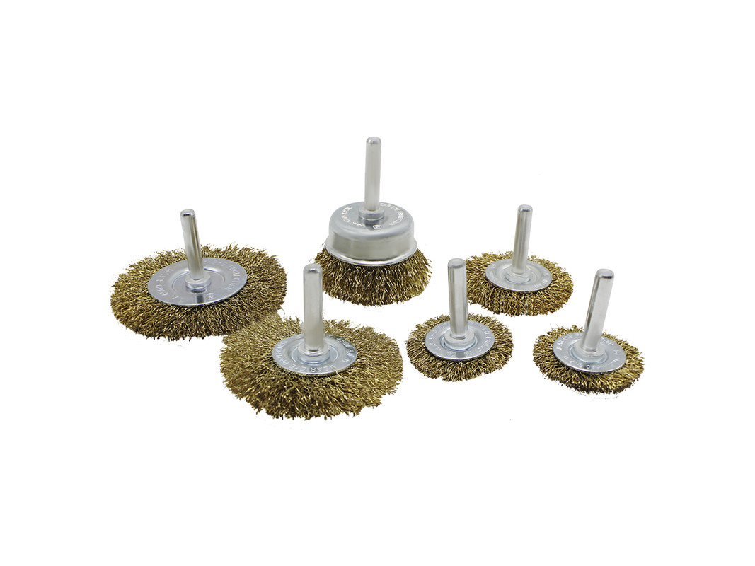 JUG. ESCOBILLA RUEDAS 6PCS KAMASA