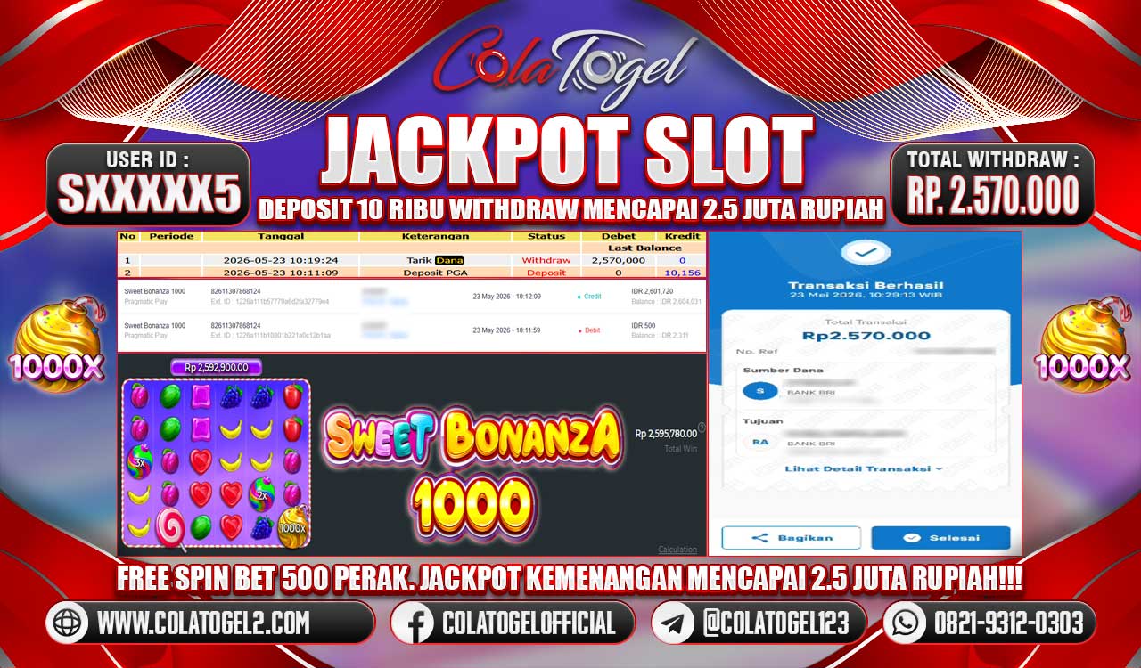 JACKPOT SLOT GACOR!!