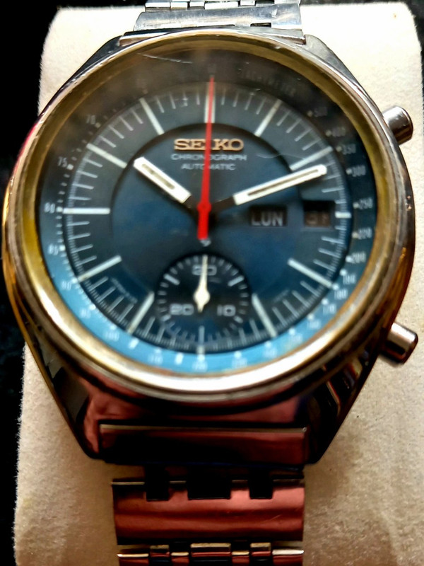 Seiko 6139-7070,dial verde