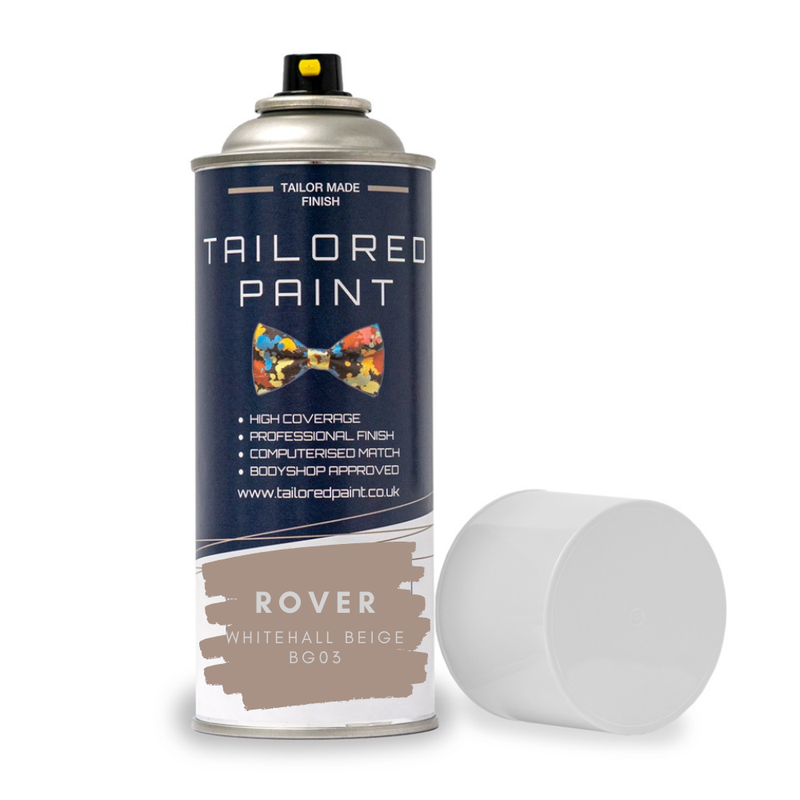 Whitehall Beige BG03 Aerosol Paint Austin Rover,Tr7,Tr6,Mini,Metro,Mgb,Mgbt - Picture 2 of 4
