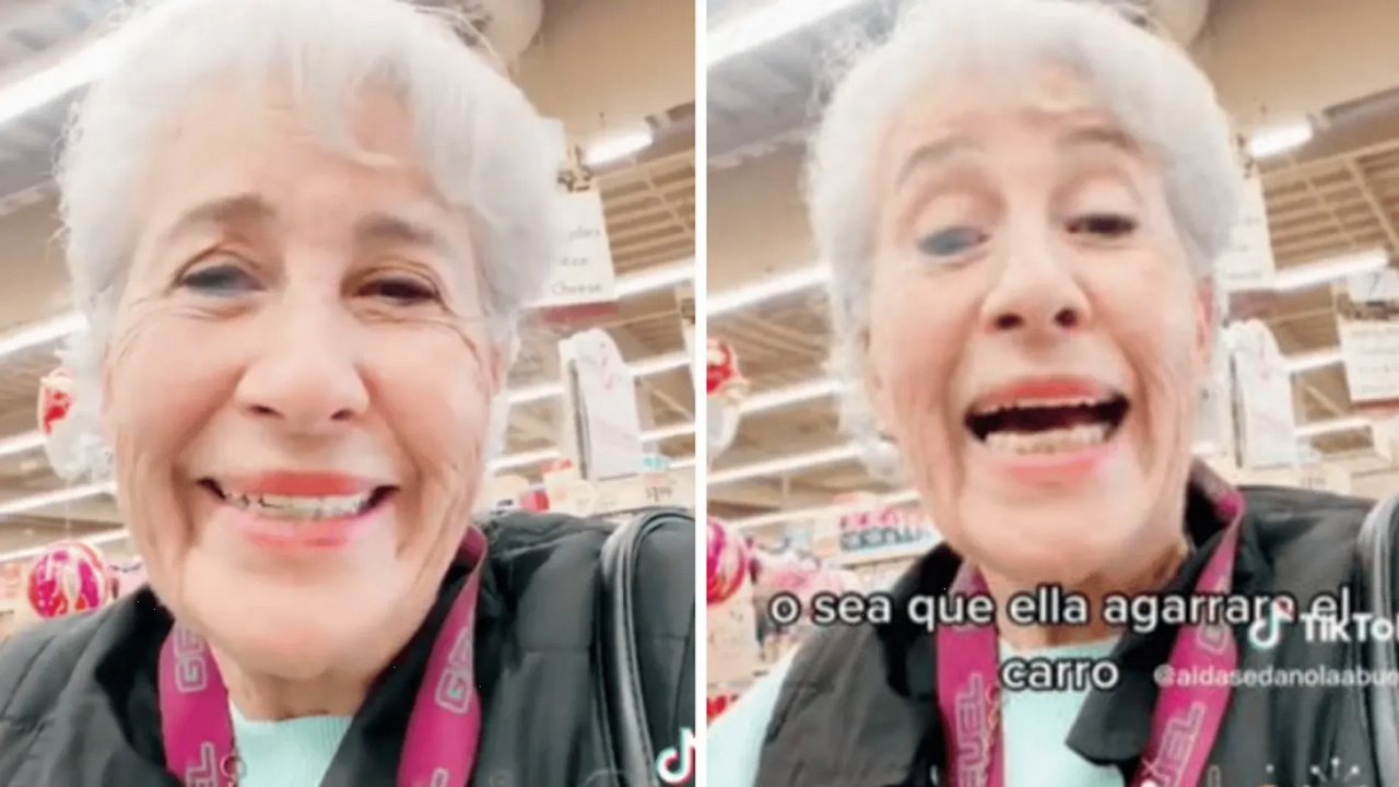 Abuela se vuelve viral en TikTok por mostrar su felicidad al estar divorciada