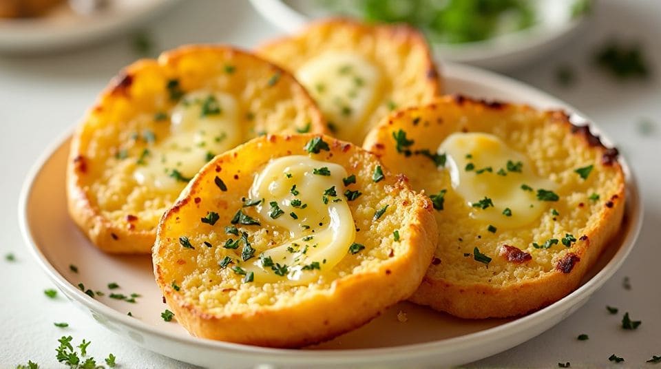Air Fryer Garlic Bread