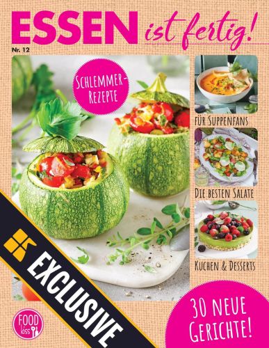 Cover: Foodkiss Magazin Essen ist fertig No 12 2023
