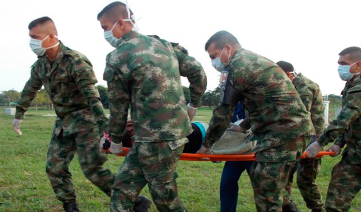 En Colombia un rayo dejó 19 alumnos militares heridos