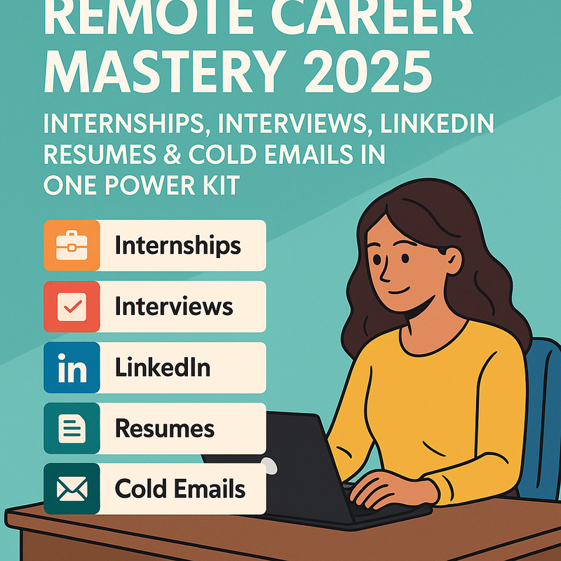 The Ultimate Remote Career Kit 2025