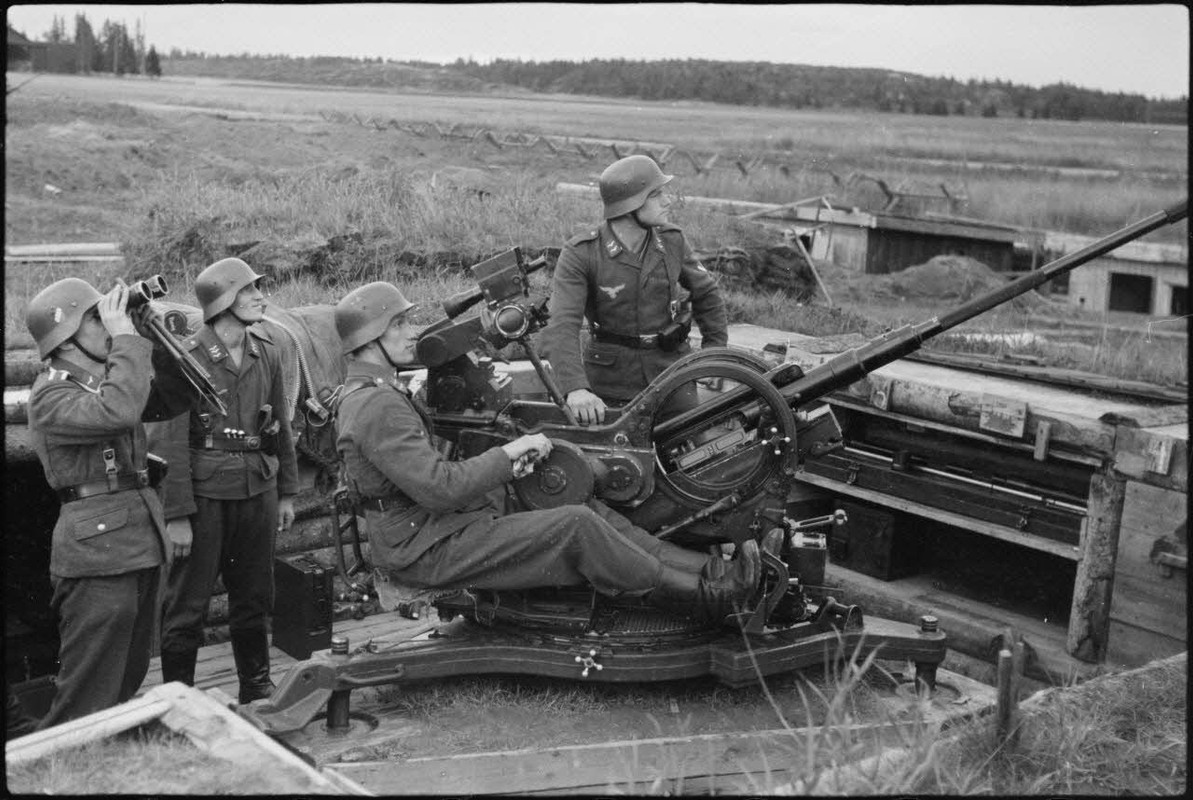 Lors d'une démonstration aéroportée du Luftlandegeschwader 1 (8.LLG 1) sur le terrain d'aviation de 