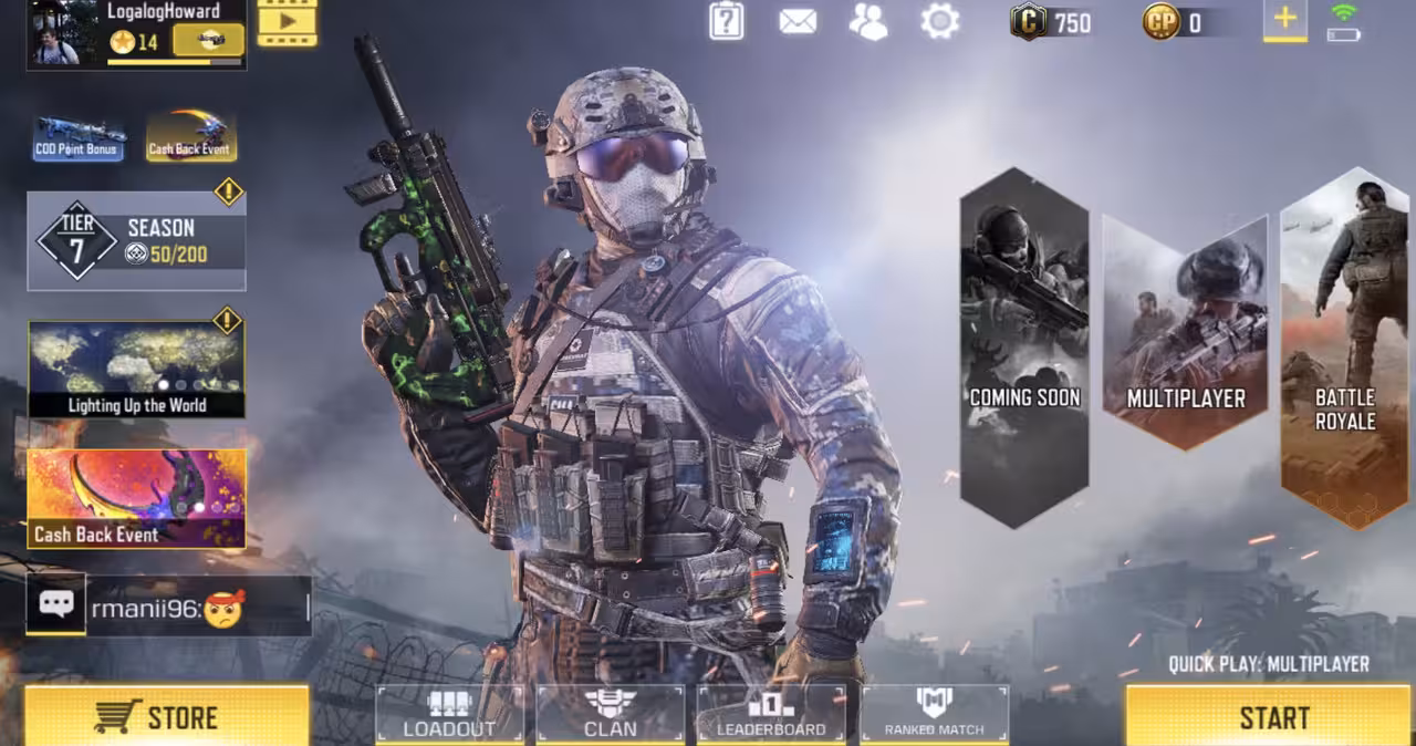 CALL OF DATY MOBILE Mod Screenshot 3