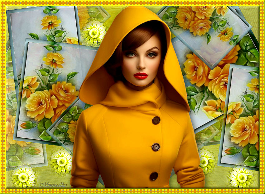 желтые розы