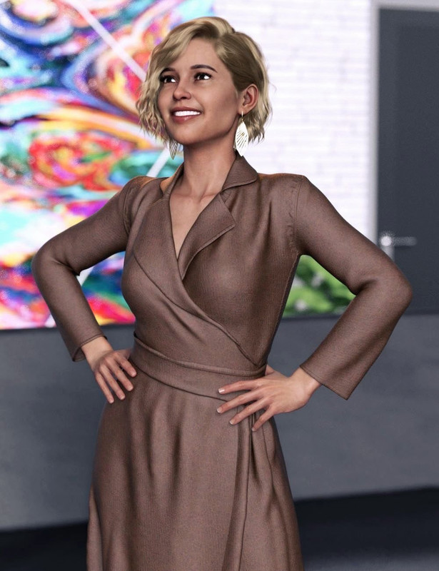dforce Samantha Outfit For Genesis 8 Females