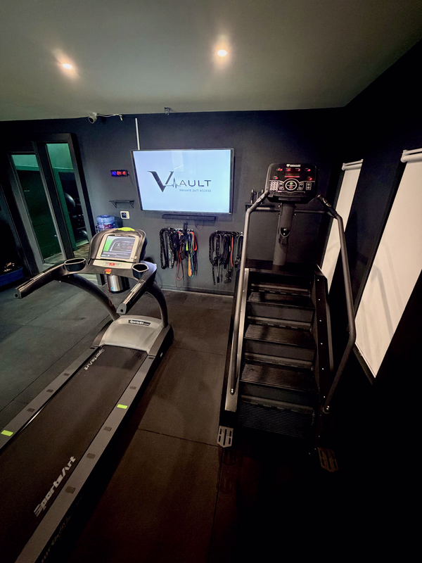 The Vault strength training space