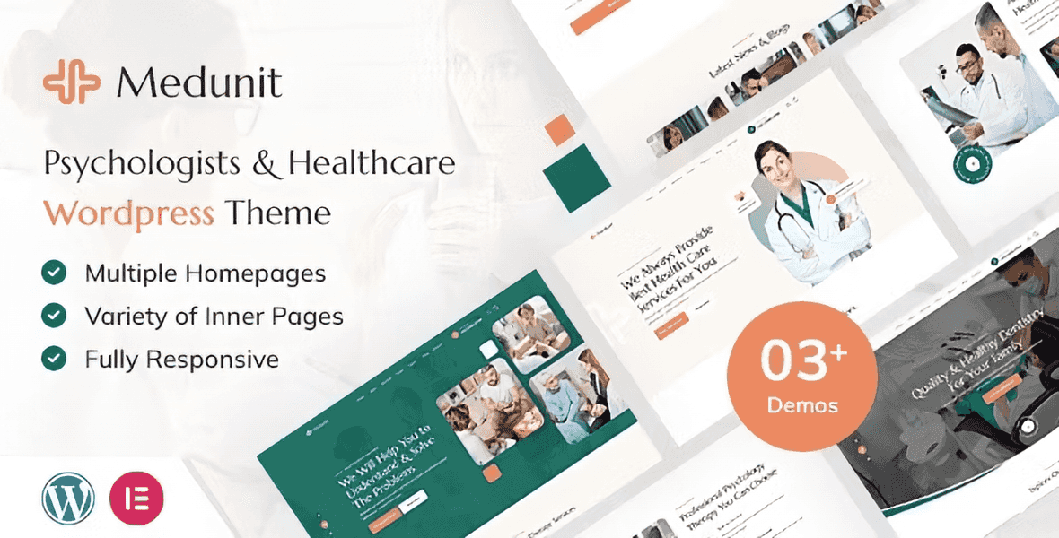 Medunit – Psychology & Health Care WordPress Theme