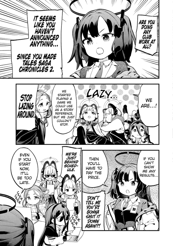 Blue Archive - The Grand Adventure of the Game Development Department - c001 (NA) - p009 [web] [Mang