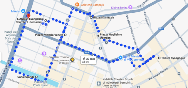 Continuación Trieste. Trieste por la mañana y traslado y llegada a Piran - Eslovenia en pocos, poquísimos, días. Julio de 2025. (5)