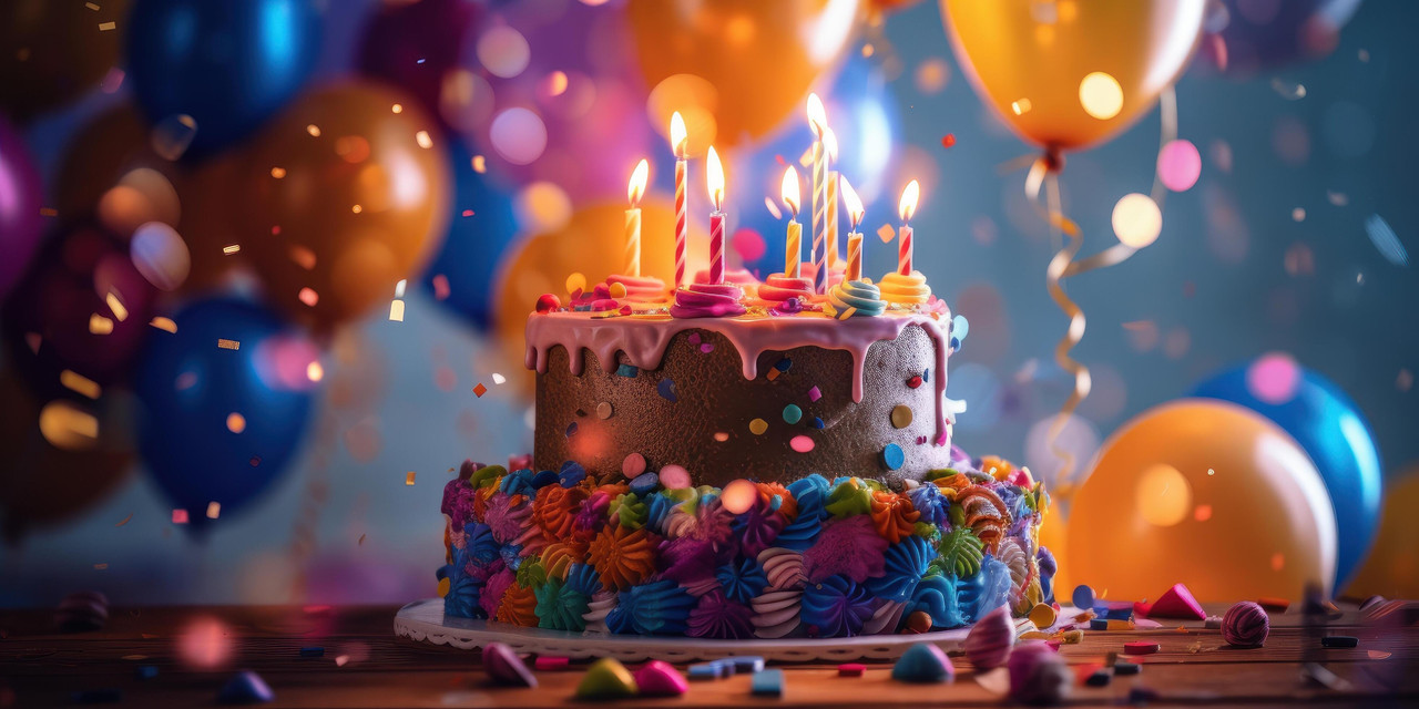 happy-birthday-cake-with-candles-balloons-and-confetti-background-generative-ai-free-photo-(1)